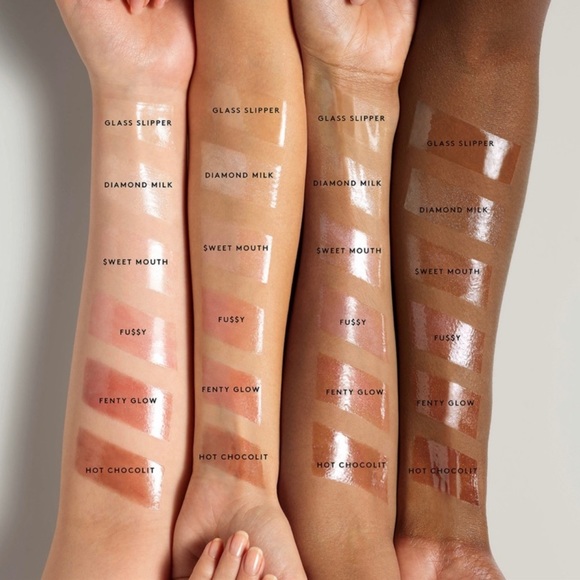 Fenty hot chocolit GLOSS BOMB HEAT UNIVERSAL LIP LUMINIZER + PLUMPER - Picture 3 of 3